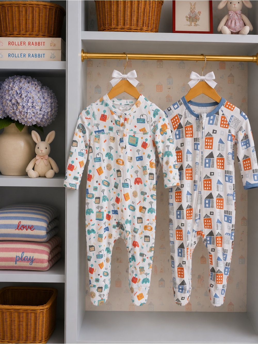 Bamboo Baby Bundle - 2 outfits (size 6-9 mos and size 12-18 mos)